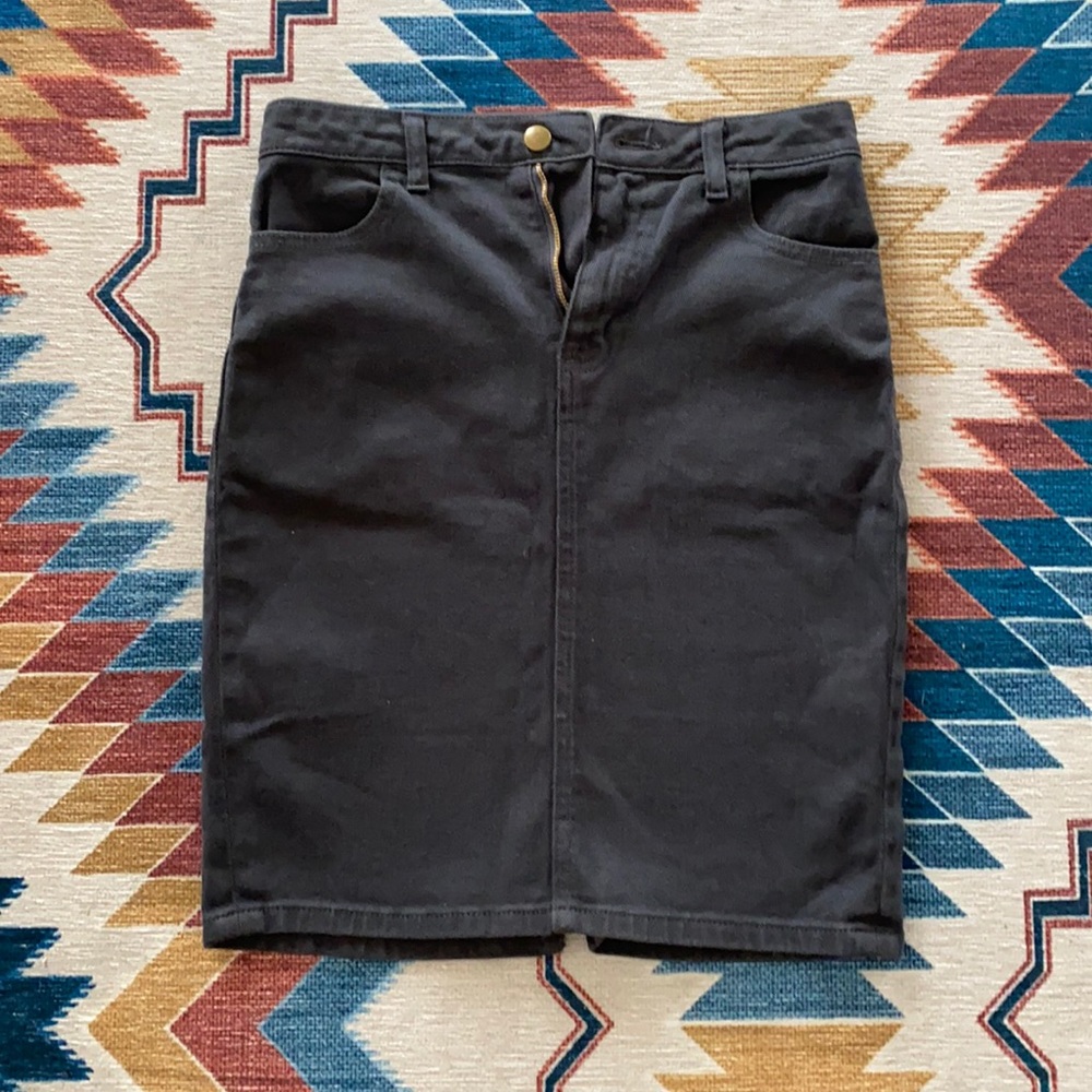 SOLD Denim by American Apparel Jean Skirt